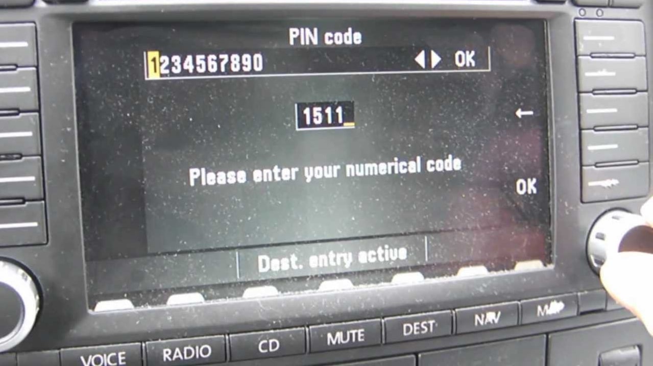 radio unlock code by vin